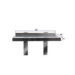 HCB Wandschap - 60 x 40 cm - RVS, Verzenden, Nieuw in verpakking, RVS Meubilair