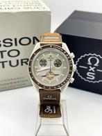 Omega x Swatch - MoonSwatch - Mission to Saturn - Zonder, Sieraden, Tassen en Uiterlijk, Horloges | Heren, Nieuw