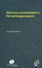 Norm en normativiteit in het vermogensrecht / Preadviezen, Boeken, Wetenschap, Verzenden, Gelezen, W.H. van Boom