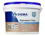 Sigma Sigmapearl Clean Matt - Zwart - 5 liter, 5 tot 10 liter, Zwart, Nieuw, Ophalen of Verzenden