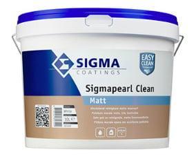 Sigma Sigmapearl Clean Matt - Zwart - 5 liter, Doe-het-zelf en Verbouw, Verf, Beits en Lak, Verf, Zwart, Nieuw, 5 tot 10 liter