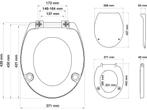 Tiger Comfort Care - WC bril - Toiletbril Softclose -, Verzenden, Zo goed als nieuw