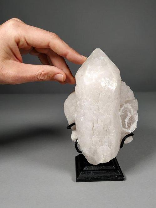 Fantastisch blok kwartskristallen Vrije vorm - Hoogte: 19.5, Verzamelen, Mineralen en Fossielen
