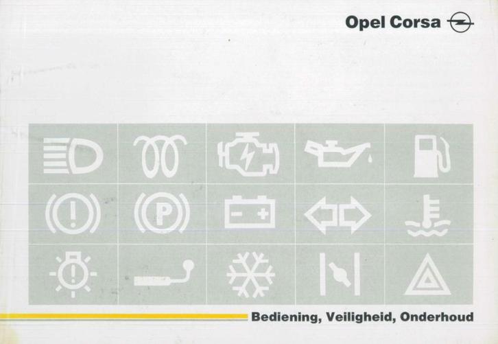 1993 Opel Corsa Instructieboekje Handleiding Nederlands, Auto diversen, Handleidingen en Instructieboekjes, Verzenden