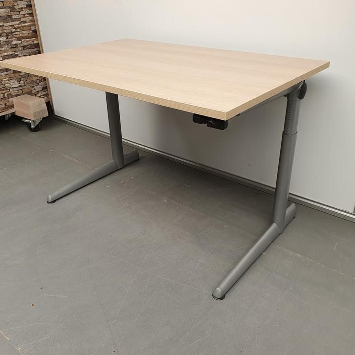 Ahrend 500 slingerbureau met NIEUW blad - 120x80 cm, Huis en Inrichting, Bureaus, Ophalen of Verzenden