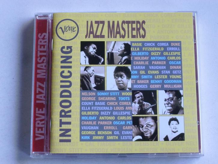 Introducing Jazz Masters (Verve), Cd's en Dvd's, Cd's | Jazz en Blues, Zo goed als nieuw, Verzenden