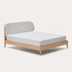 *WOONWINKEL* Kave Home Octavia Vintage Design Bedframe Hout, Huis en Inrichting, Slaapkamer | Bedden, Verzenden, Nieuw, Wit