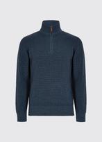 Dubarry Portmarnock Zeemans trui met rits Denim XL, Ophalen of Verzenden, Nieuw