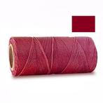 Macrame Koord -  DONKER ROOD  / DARK RED - Waxed Polyeste..., Ophalen of Verzenden, Nieuw