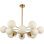 Hanglamp Gina White Gold 12-Licht, Verzenden, Nieuw