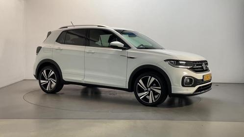 Zakelijke Lease |  Volkswagen T-Cross 1.0 TSI 116pk DSG R-Li, Auto's, Volkswagen, Dealer onderhouden, Lease, Grijs, Automaat, SUV of Terreinwagen