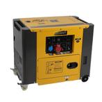Diesel generator set geluidsgedempt 230V/400V 6kVA, Ophalen of Verzenden, Nieuw