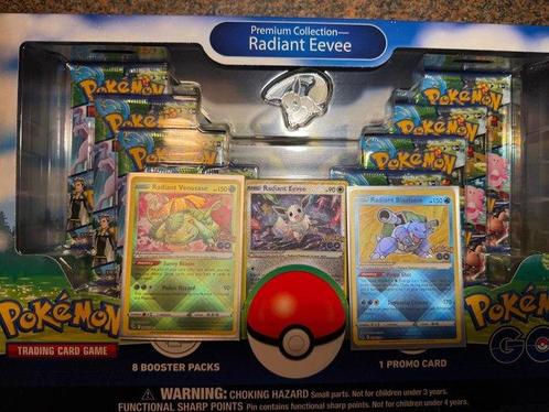 Pokémon Box - Radiant Eevee box met 8 packs + 2 Extra packs, Hobby en Vrije tijd, Verzamelkaartspellen | Pokémon