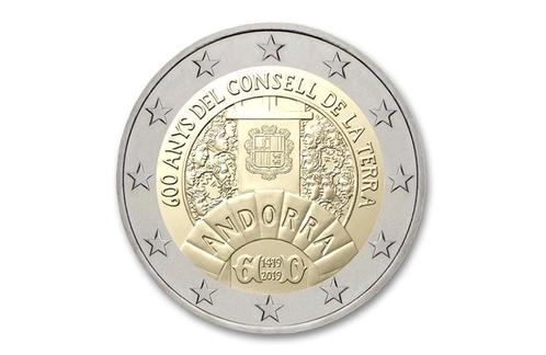 2 euro Consell de la Terra 2019 - Andorra, Postzegels en Munten, Munten | Europa | Euromunten, Verzenden