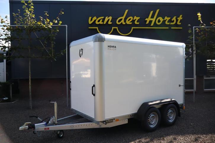 Henra gesloten aanhangwagen met gladde wanden aanbieding, Auto diversen, Aanhangers en Bagagewagens, Nieuw