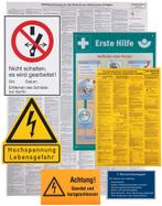 Dehn set waarschuwingsborden voor elektrische installaties -, Verzenden, Nieuw, Overige typen