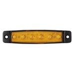 LED Zijmarkering oranje kort 12V, Ophalen of Verzenden, Nieuw