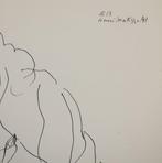 Henri Matisse (1869-1954) - Jeune femme à la plante, Antiek en Kunst