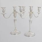 Roberts & Belk Ltd - Kandelaar (2) - .925 zilver