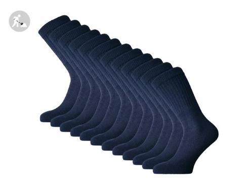 12 paar SQOTTON Werksokken - Heavy - Marineblauw, Kleding | Heren, Sokken en Kousen, Verzenden