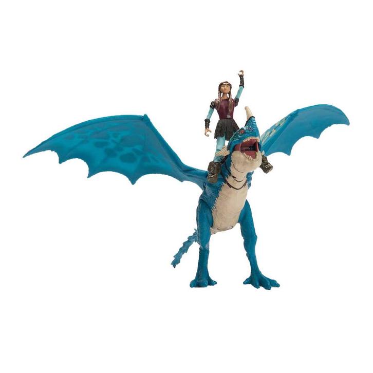 Hoe Tem je een Draak - Draak en Viking - Nadder & Astrid, Kinderen en Baby's, Speelgoed | Actiefiguren, Ophalen of Verzenden