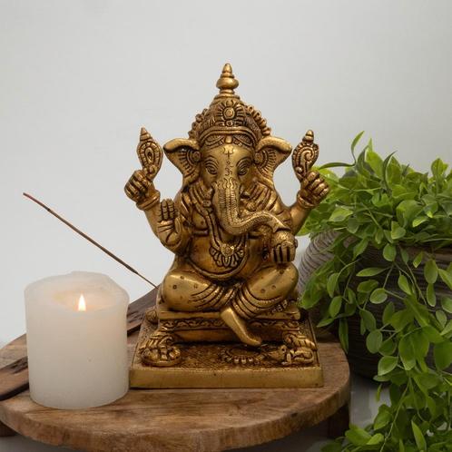 Hoge Kwaliteit Ganesha 21 cm Hoog - 14 cm breed- 14 cm diep, Sport en Fitness, Gezondheidsproducten en Wellness, Nieuw