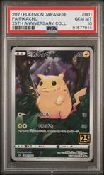 Pokémon - 1 Graded card - Pikachu full art 001 - Pokemon, Nieuw