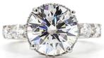 Ring Platina - 7.24ct. tw. Diamant (Lab-grown) - Diamant, Nieuw