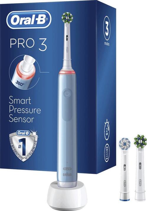 Oral-B Pro 3 3770 - Elektrische Tandenborstel - Blauw, Sieraden, Tassen en Uiterlijk, Uiterlijk | Mondverzorging, Verzenden