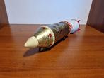 Daiya - Blikken speelgoedauto - Large Battery Operated Space, Antiek en Kunst, Antiek | Speelgoed