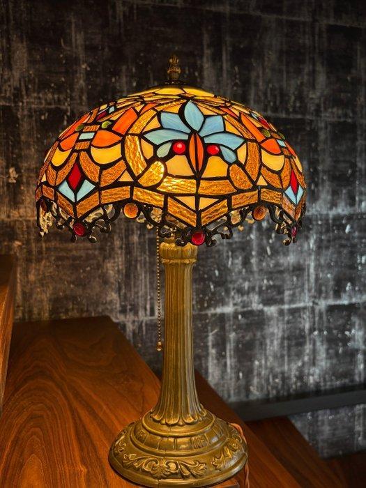 Style Tiffany - Tafellamp - in de geest van Art Nouveau -, Antiek en Kunst, Kunst | Designobjecten