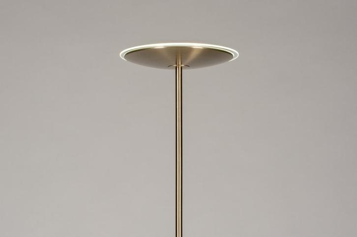 Rietveld Vloerlampen - Goud - Metaal, Huis en Inrichting, Lampen | Vloerlampen, Verzenden