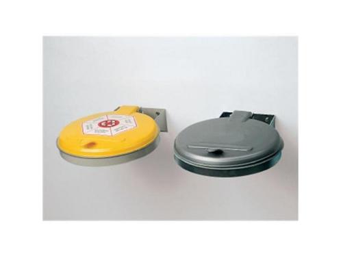 Afvalbak B400xD510mm 120 l deksel geel (KS) VAR, Huis en Inrichting, Woonaccessoires | Overige, Nieuw, Verzenden