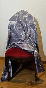 Aanbieding! Luxe stof met olifanten en giraffen -300x300cm-