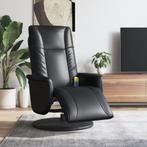 vidaXL Massagestoel verstelbaar met voetensteun kunstleer, Huis en Inrichting, Fauteuils, Verzenden, Nieuw