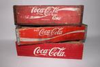 Coca Cola - Krat - Hout - 3 verschillende kratten