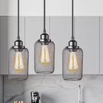 Vintage Kooi Hanglamp Zwart – Industriële E27 Plafondlamp, Verzenden, Nieuw