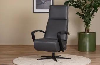 Leren Relaxfauteuils met Elektrische Bediening, Huis en Inrichting, Fauteuils, Nieuw, Leer, Ophalen of Verzenden