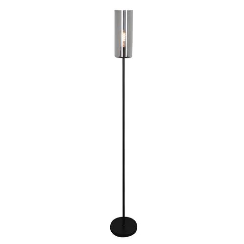 Moderne vloerlamp grijs, Gaya, met schakelaar, Huis en Inrichting, Lampen | Vloerlampen, Nieuw, Glas, 150 tot 200 cm, Ophalen of Verzenden
