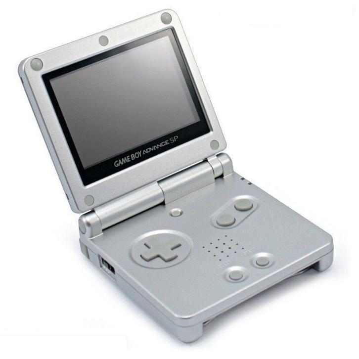 Nintendo Game Boy Advance SP Silver (Nette Staat & Krasvr..., Spelcomputers en Games, Spelcomputers | Nintendo Game Boy, Zo goed als nieuw