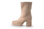 VIA VAI Enkellaarzen in maat 37 Beige | 10% extra korting, Kleding | Dames, Verzenden, Beige, Lage of Enkellaarzen, Zo goed als nieuw