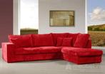 Hoekbank Afferden - loungebanken - Rood, Huis en Inrichting, Nieuw, Stof