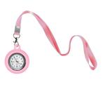 Fako® - Verpleegstershorloge Met Keycord - Ketting - 90cm -, Sieraden, Tassen en Uiterlijk, Horloges | Dames, Verzenden, Nieuw