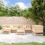 vidaXL 8-delige Loungeset massief grenenhout, Tuin en Terras, Tuinsets en Loungesets, Verzenden, Nieuw, 8 zitplaatsen, Loungeset