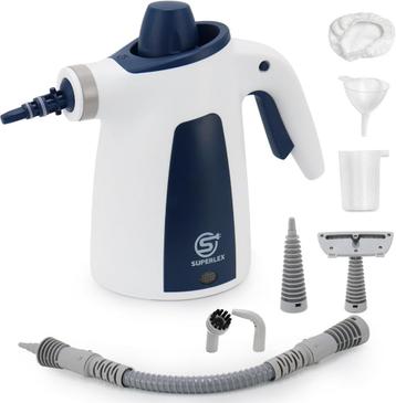 Handstoomreiniger - Handstomer - Stoomreiniger - 1050W - Wit beschikbaar voor biedingen