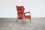 Vintage Bovenkamp fauteuil met voetenbank, Nieuw
