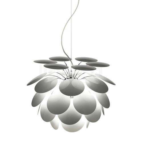 Marset Discocø³ Hanglamp, wit - ø¸53 cm (Hanglampen), Huis en Inrichting, Lampen | Hanglampen, Nieuw, Verzenden
