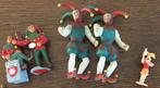 Beeldje - Set van 19 narrenpoppetjes – diverse stijlen en