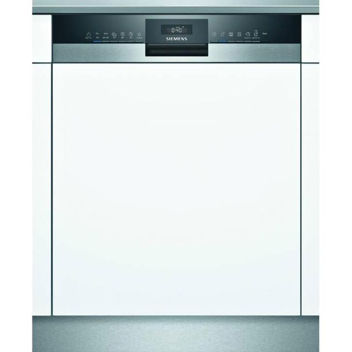 Nieuwe Siemens inbouwvaatwasser half geïntegreerd, Witgoed en Apparatuur, Vaatwasmachines, Inbouw, Nieuw, Eco programma, Kort programma