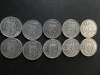 Nederland. Juliana. 1 Gulden 1954-1967 Complete serie